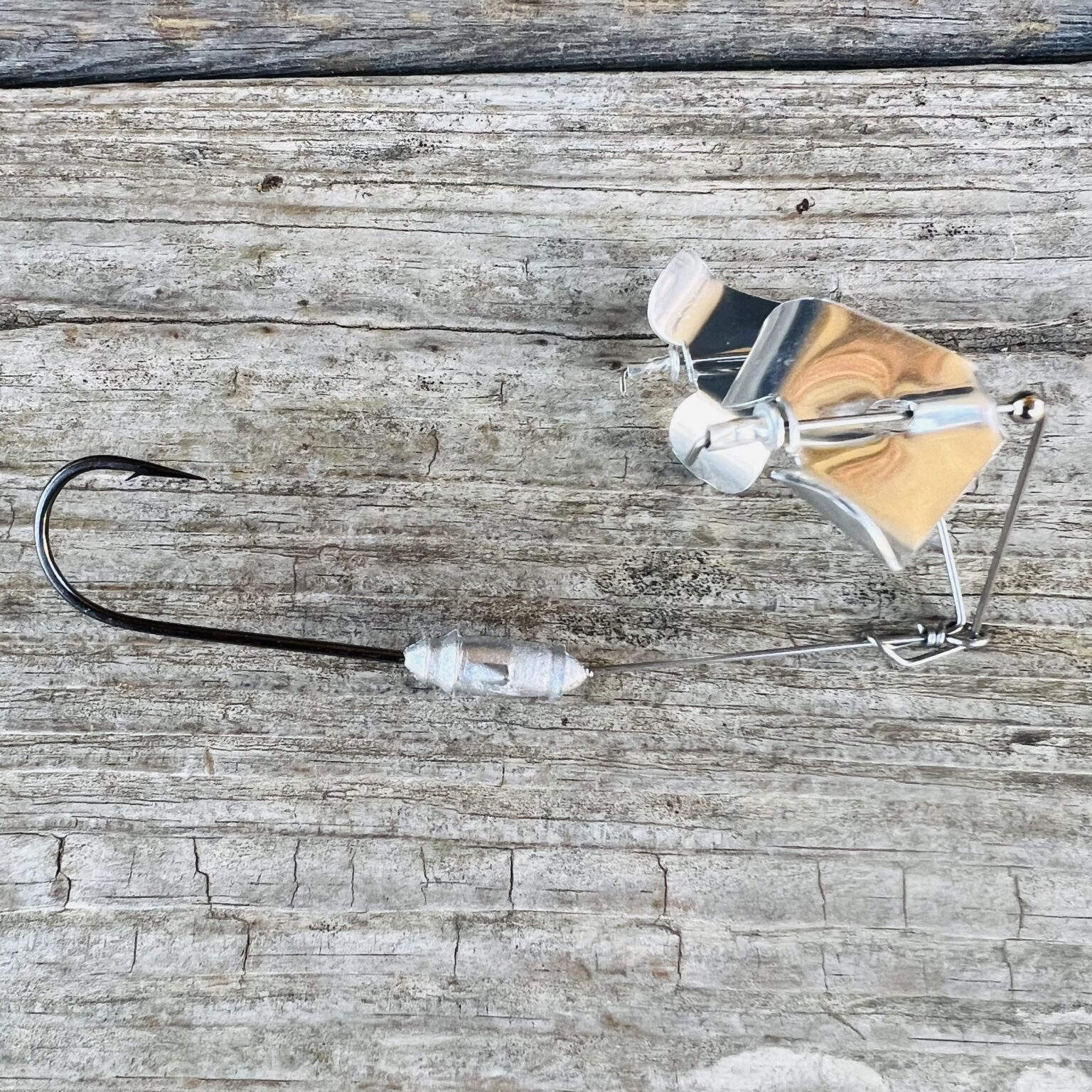 V-Twin Buzzframe Double Blade Buzzbait - True South Custom Lures